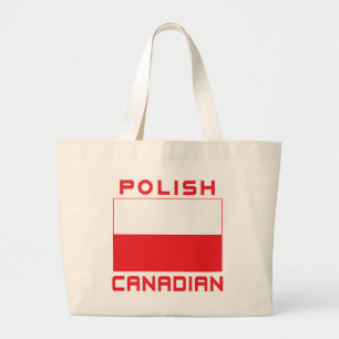 Grand Tote Bag Drapeau polonais