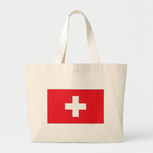 Grand Tote Bag Drapeau suisse