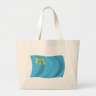 Grand Tote Bag Drapeau Tatars de Crimée