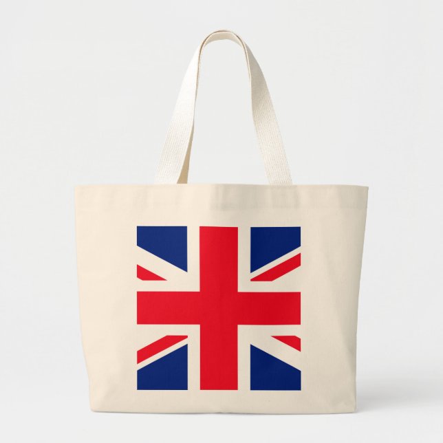 Grand Tote Bag Drapeau Union Jack du Royaume-Uni (Devant)