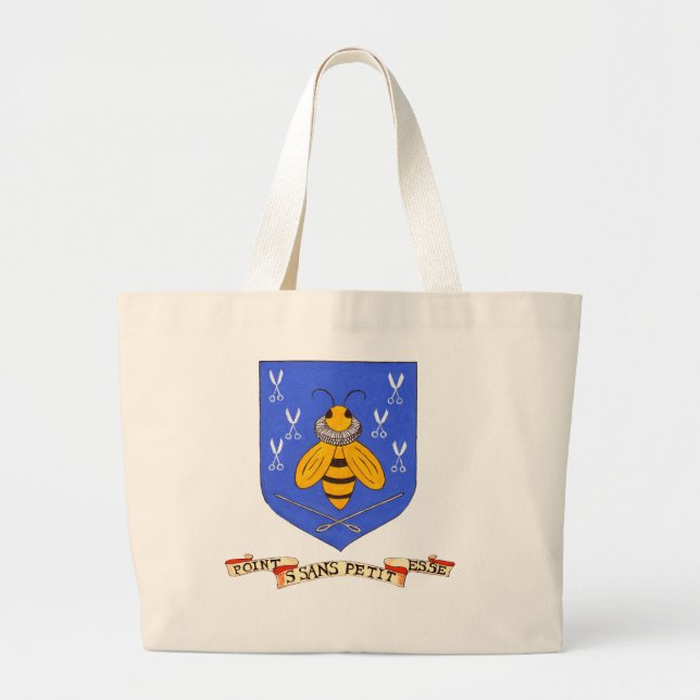 Grand Tote Bag ECBees sur le point fourre-tout (Devant)