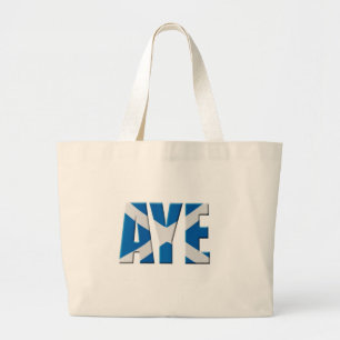 Grand Tote Bag écossais Aye