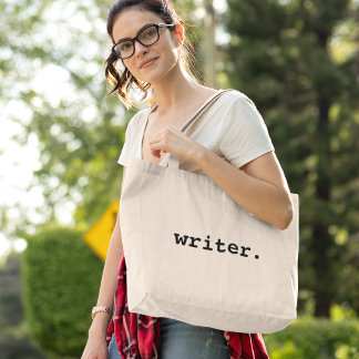 Grand Tote Bag Écrivain