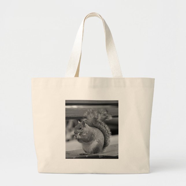 Grand Tote Bag Écureuil (Devant)
