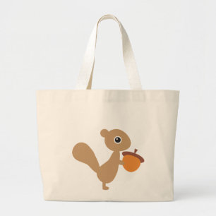 Grand Tote Bag Écureuil !