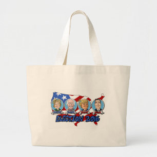 Grand Tote Bag Élection 2016 présidentielle