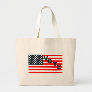 Grand Tote Bag Elections présidentielles américaines 2016 Jumbo
