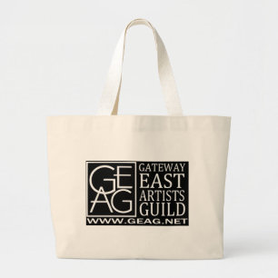 Grand Tote Bag Éléphant fourre-tout de logo de GEAG