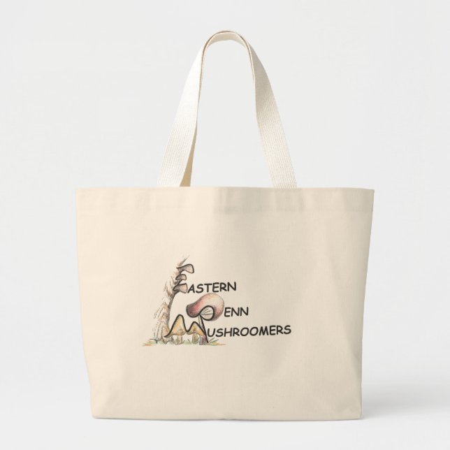 Grand Tote Bag Éléphant Fourre-tout de logo d'EPM (Devant)