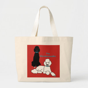 Grand Tote Bag Éléphant Fourre-tout de Wonderpoodles