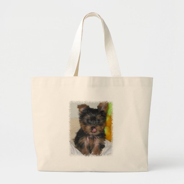 Grand Tote Bag Éléphant Fourre-tout de Zach (Devant)