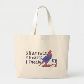 GRAND TOTE BAG EMBALLAGE DE BARIL DE FILLE