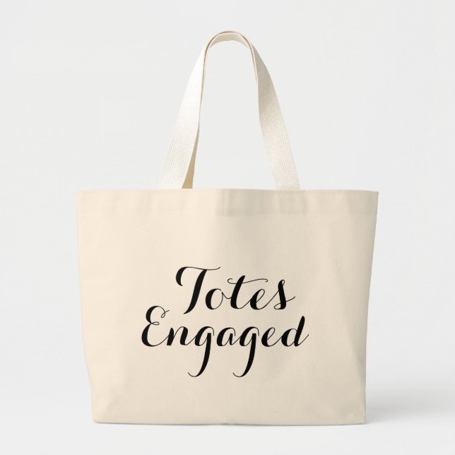 Grand Tote Bag Emballages engagés (Devant)