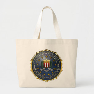 Grand Tote Bag Emblème du FBI