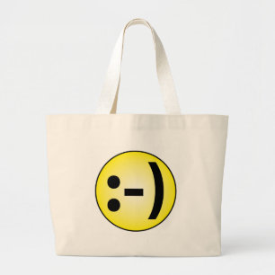 Grand Tote Bag Émoticône