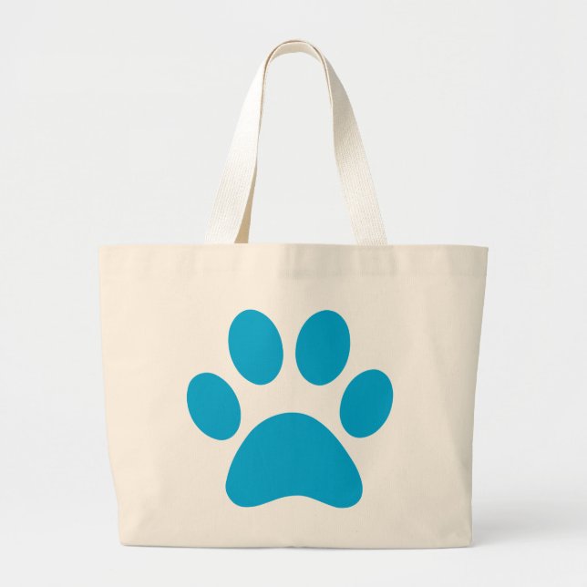 Grand Tote Bag Empreinte de patte (Devant)