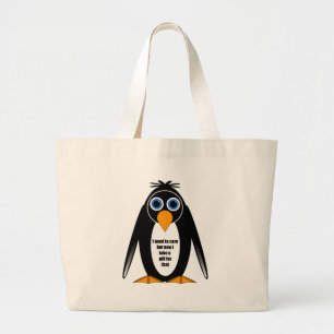 Grand Tote Bag énonciation drôle