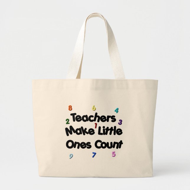 Grand Tote Bag Enseignant principal Fourre-tout (Devant)