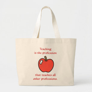 Grand Tote Bag Enseigner à tous les autres Jumbo Fourre-tout