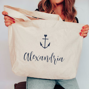 Grand Tote Bag Enterrement de vie de jeune fille personnalisé ave