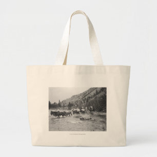 Grand Tote Bag Entraînement des mules de paquet à travers une