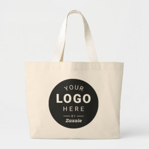 Grand Tote Bag Entreprise de logo personnalisé