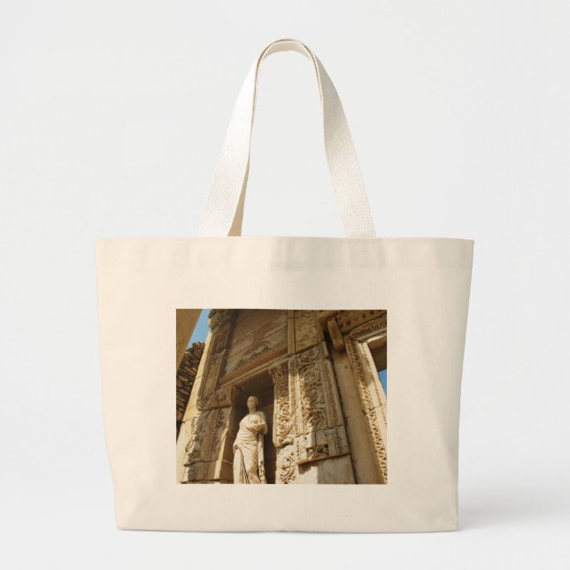 Grand Tote Bag Ephesus Turquie - bibliothèque Celsius chez (Devant)