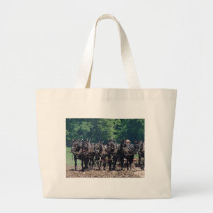 Grand Tote Bag Équipe à six chevaux