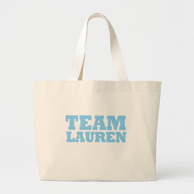 Grand Tote Bag Équipe Lauren (Devant)