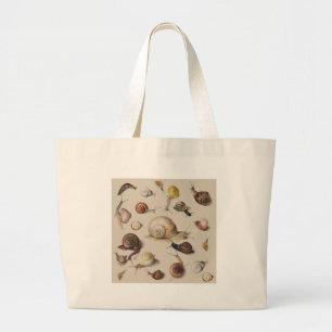 Grand Tote Bag Escargot Limace Jardin Animal de compagnie Gastéro