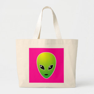 Grand Tote Bag ET - sur rose