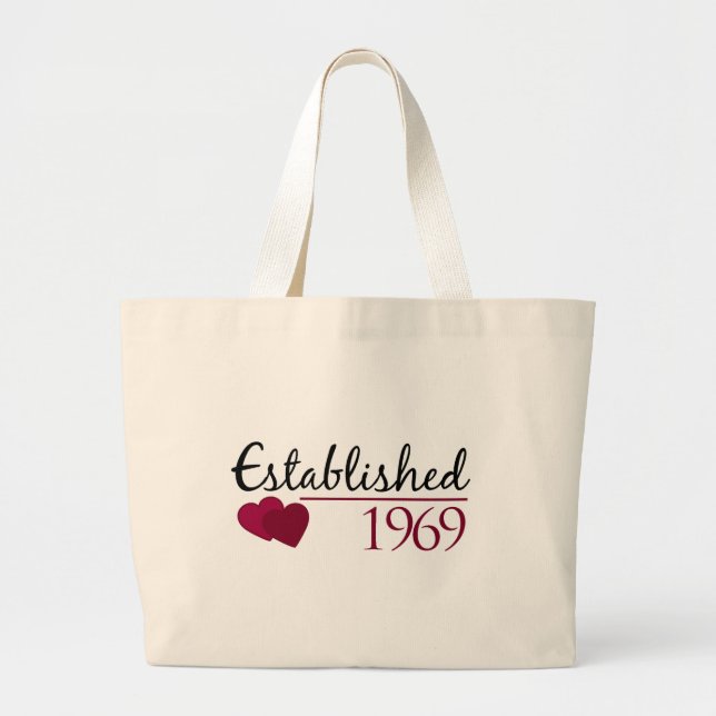 Grand Tote Bag Établi 1969 (Devant)