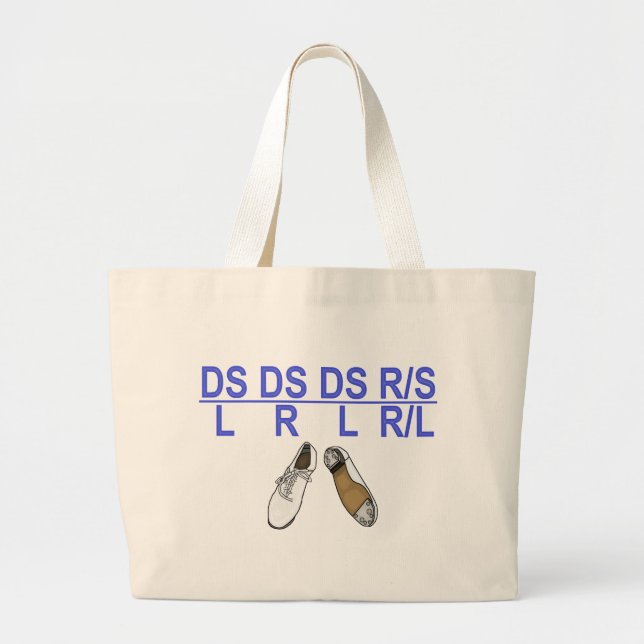 Grand Tote Bag Étape triple obstruante (Devant)