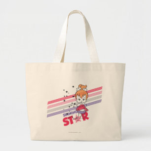 Grand Tote Bag Étoiles brillantes PEBBLES™