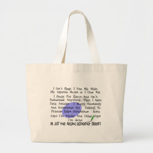 Grand Tote Bag Étudiant respiratoire moyen