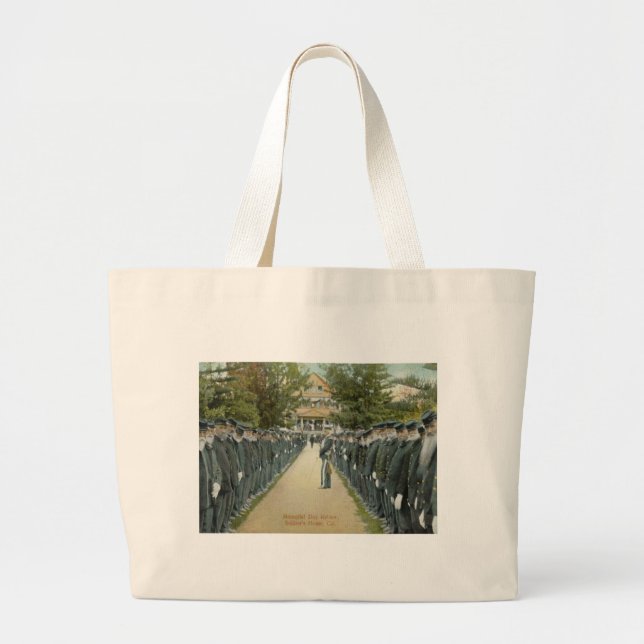 Grand Tote Bag Examen de la journée commémorative (Devant)