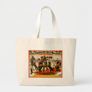 Grand Tote Bag Exposition de cirque de great dane
