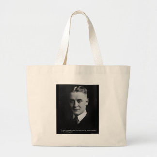 Grand Tote Bag F Scott Fitzgerald Cadeaux et T-shirts de curiosit