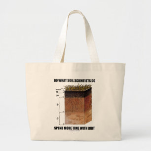 Grand Tote Bag Faites quels scientifiques de sol dépensent plus