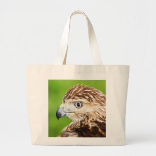 Grand Tote Bag Faucon coupé la queue par rouge juvénile
