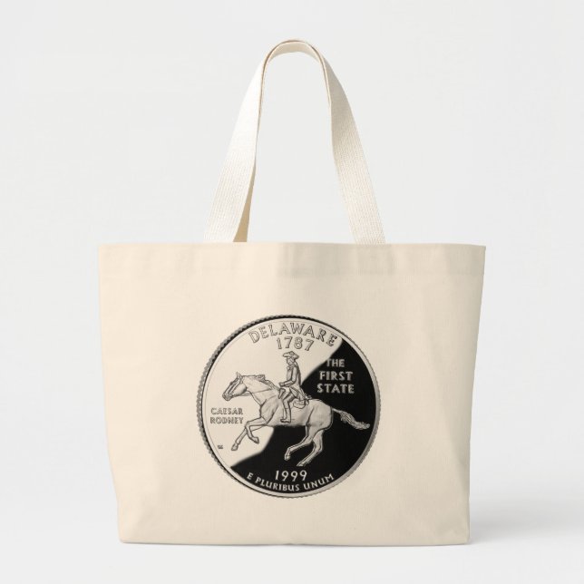 Grand Tote Bag Faux Delaware (Devant)