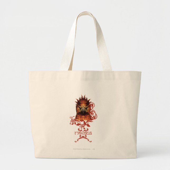 Grand Tote Bag Fawkes Staring (Devant)