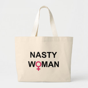 Grand Tote Bag Femme méchante Fourre-tout