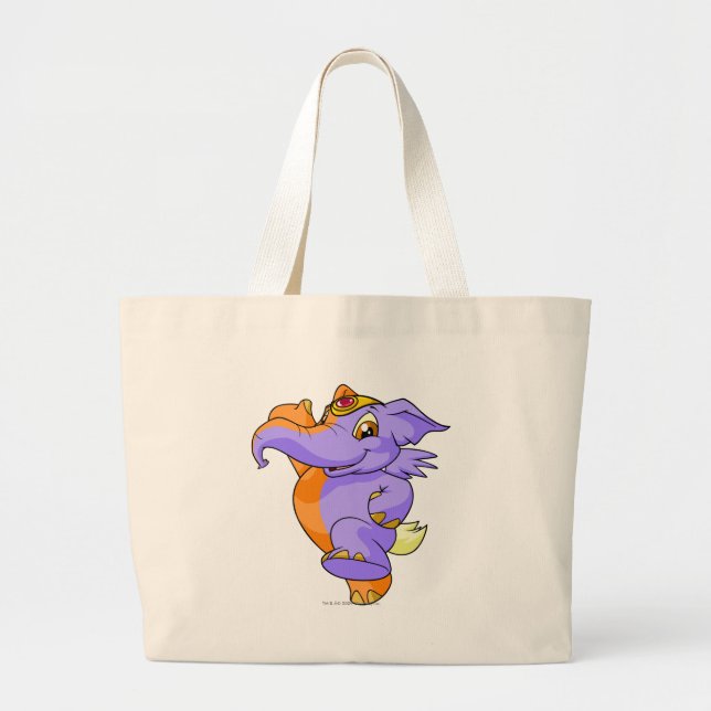 Grand Tote Bag Fente d'Elephante (Devant)