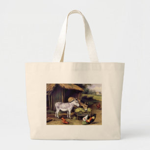 Grand Tote Bag Ferme de coq d'âne