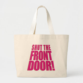 Grand Tote Bag Fermez l'entrée principale 2