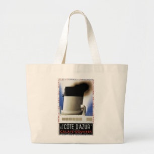 Grand Tote Bag Ferry du canal de la Côte d'Azur
