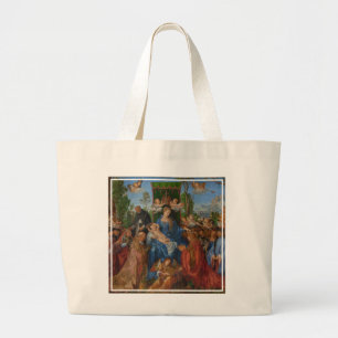 Grand Tote Bag Festin des guirlandes de rose, 1506 (huile sur le