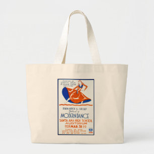 GRAND TOTE BAG FESTIVAL DE LA DANSE MODERNE