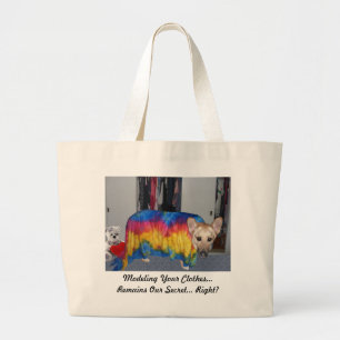 Grand Tote Bag Fête des mères Modélisation des vêtements